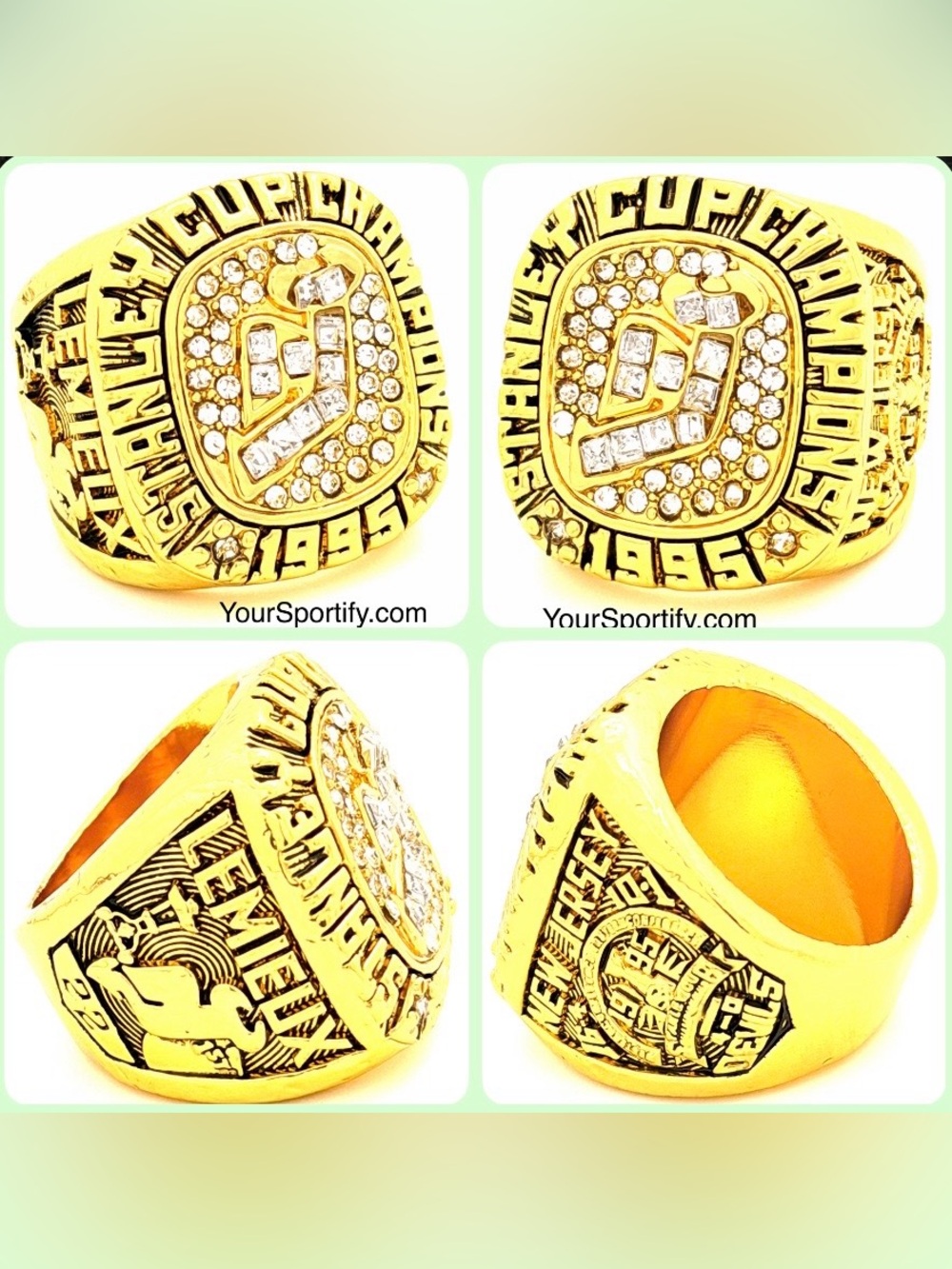 NHL / 1995 New Jersey Devils Stanley Cup Championship Ring